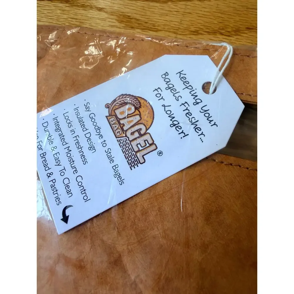 New Bagel Bag - Keeps Bagels Fresher for Longer - Insulated